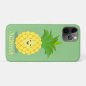 Coques Case-Mate iPhone Illustration d'ananas mignon (Dos (Horizontal))