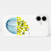 Coques Case-Mate iPhone Illustration d'aquarelle de raisins de fruits (Verso (horizontal))
