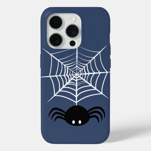 Coques Case-Mate iPhone Illustration d'araignée d'Halloween effrayante (Verso)
