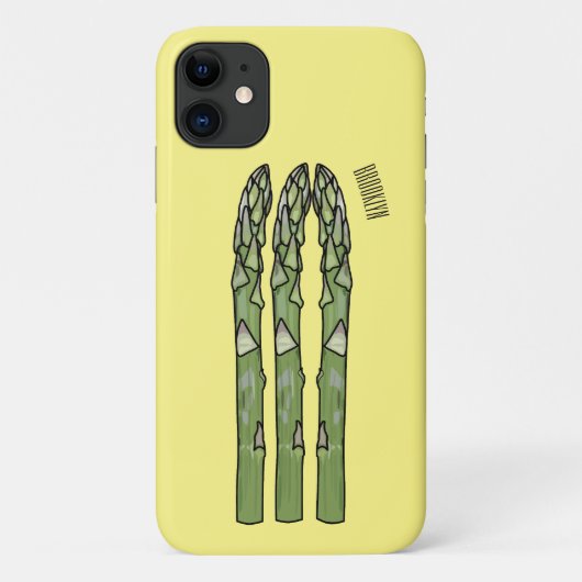 Coques Case-Mate iPhone Illustration d'Asparagus (Dos)