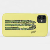 Coques Case-Mate iPhone Illustration d'Asparagus (Dos (Horizontal))