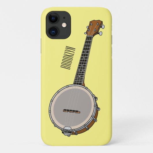 Coques Case-Mate iPhone Illustration de Banjo (Dos)