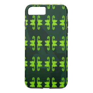 Case-Mate iPhone Case Illustration de caméléon vert mignon Reptile tropi