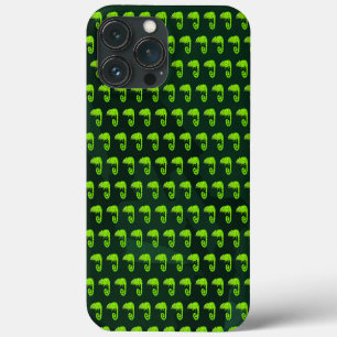 Case-Mate iPhone Case Illustration de caméléon vert mignon Reptile tropi