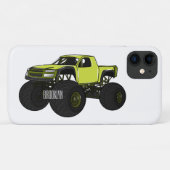 Coques Case-Mate iPhone Illustration de camion monstre (Dos (Horizontal))