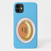 Coques Case-Mate iPhone Illustration de caramel de crème (Dos)