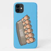 Coques Case-Mate iPhone Illustration de carton d'oeufs (Dos)
