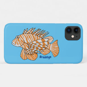 Case-Mate iPhone Case Illustration de cartoon de poisson-lune heureux