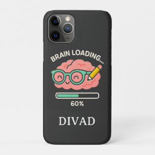 Case-Mate iPhone Case Illustration de cerveau drôle en chargement – Mode