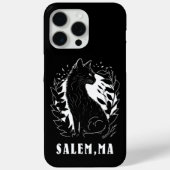 Coques Case-Mate iPhone Illustration de chat noir | Salem (Verso)