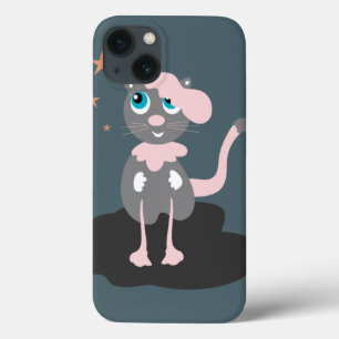 iPhone 13 Coque Illustration de chat pour enfants, mignon kitty de