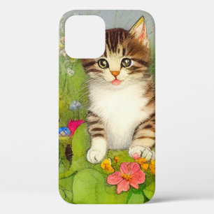 Case-Mate iPhone Case Illustration de chat souriant vintage