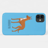 Coques Case-Mate iPhone Illustration de chien de chien de chien de chien d (Dos (Horizontal))