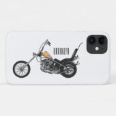 Coques Case-Mate iPhone Illustration de Chopper Motorcycle 1950 (Dos (Horizontal))