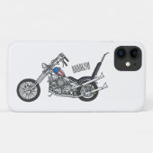 Coques Case-Mate iPhone Illustration de Chopper Motorcycle 1950 (Dos (Horizontal))