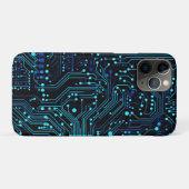Coques Case-Mate iPhone Illustration de conception de carte de circuit Cus (Dos (Horizontal))