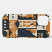 Coques Case-Mate iPhone illustration de conception transparente motif arge (Verso (horizontal))