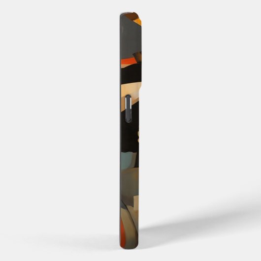 Coques Case-Mate iPhone Illustration de couple déconnectée (Verso / Droite)