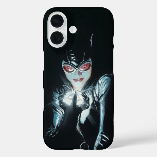 Coques Case-Mate iPhone Illustration de couverture de Batman Catwoman Face (Verso)