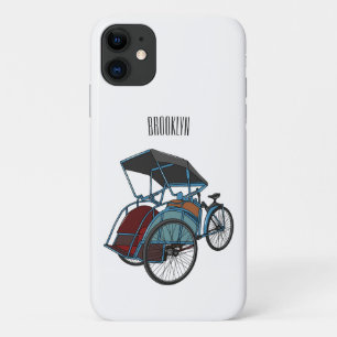 Case-Mate iPhone Case Illustration de cyclo-pousse