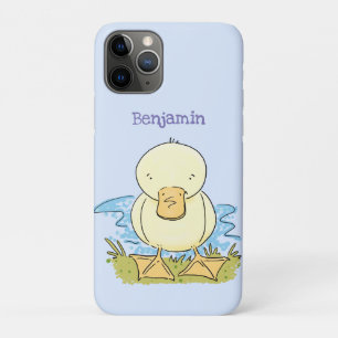 Case-Mate iPhone Case Illustration de dessin animé de caneton jaune mign