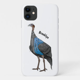 Case-Mate iPhone Case illustration de dessin animé d'oiseau pintade vult