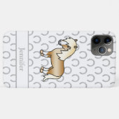 Coques Case-Mate iPhone Illustration de dessin animé mignon de poney Shetl (Dos (Horizontal))