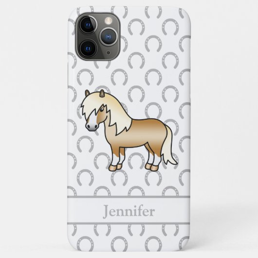 Coques Case-Mate iPhone Illustration de dessin animé mignon de poney Shetl (Dos)