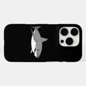Coques Case-Mate iPhone Illustration de dessin de requin cool (Verso (horizontal))
