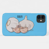 Coques Case-Mate iPhone Illustration de dessin sur l'ail (Dos (Horizontal))