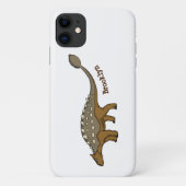 Coques Case-Mate iPhone Illustration de dinosaure blindé Ankylosaurus (Dos)