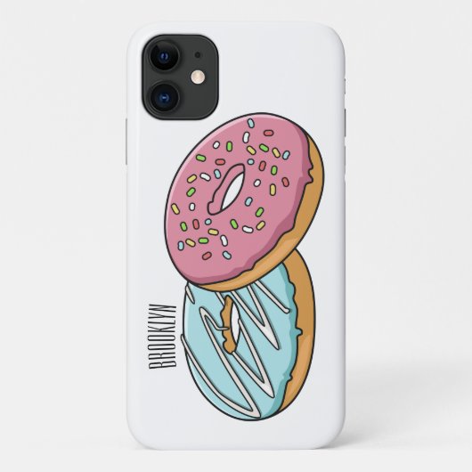 Coques Case-Mate iPhone Illustration de Donut (Dos)