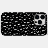 Coques Case-Mate iPhone Illustration de fantôme gothique effrayant (Verso (horizontal))