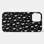 Coques Case-Mate iPhone Illustration de fantôme gothique effrayant (Verso (horizontal))