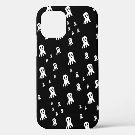 Coques Case-Mate iPhone Illustration de fantôme gothique effrayant (Verso)