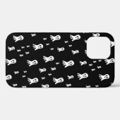 Coques Case-Mate iPhone Illustration de fantôme gothique effrayant (Verso (horizontal))
