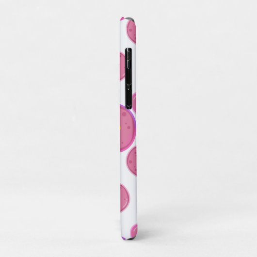 Coques Case-Mate iPhone Illustration de fertilisation plate (Dos/Gauche)