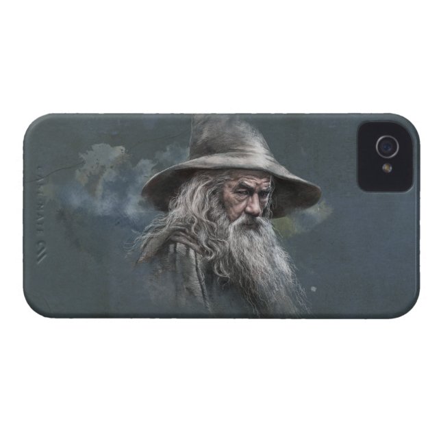 Coques Case-Mate iPhone Illustration de Gandalf (Dos Horizontal)