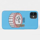 Coques Case-Mate iPhone Illustration de gâteau d'anniversaire (Dos (Horizontal))