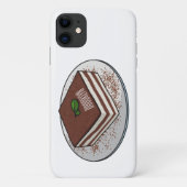 Coques Case-Mate iPhone Illustration de gâteau de Tiramisu (Dos)