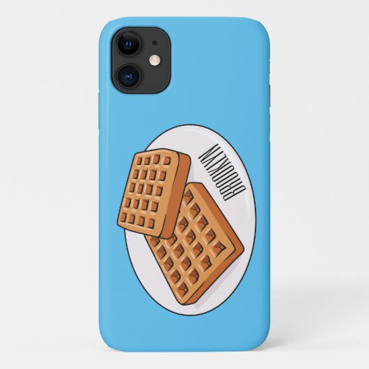Coques Case-Mate iPhone Illustration de gaufre (Dos)