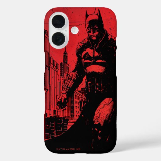 Coques Case-Mate iPhone Illustration de la bande dessinée de Batman (Verso)