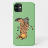 Coques Case-Mate iPhone Illustration de la bande dessinée de poulet de pra (Dos)