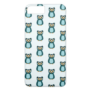 Case-Mate iPhone Case Illustration de la chouette bleue