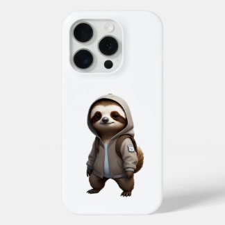 Coque iPhone 15 Pro Illustration de la fente cool et adorable