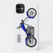 Coques Case-Mate iPhone Illustration de la moto à hélico (Dos)
