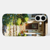 Coques Case-Mate iPhone illustration de la scène d'aquarelle (Verso (horizontal))