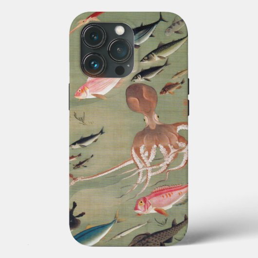 Coques Case-Mate iPhone Illustration de la vie marine du poisson et de la  (Verso)