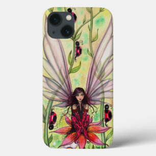 iPhone 13 Coque Illustration de l'Imaginaire de la fée de Ladybug