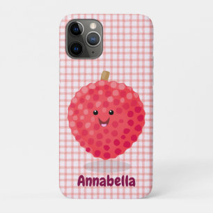 Case-Mate iPhone Case Illustration de litchee rose mignon